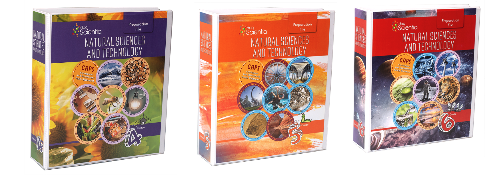 Preparation Files for Natural Sciences & Technology Grades 4-6