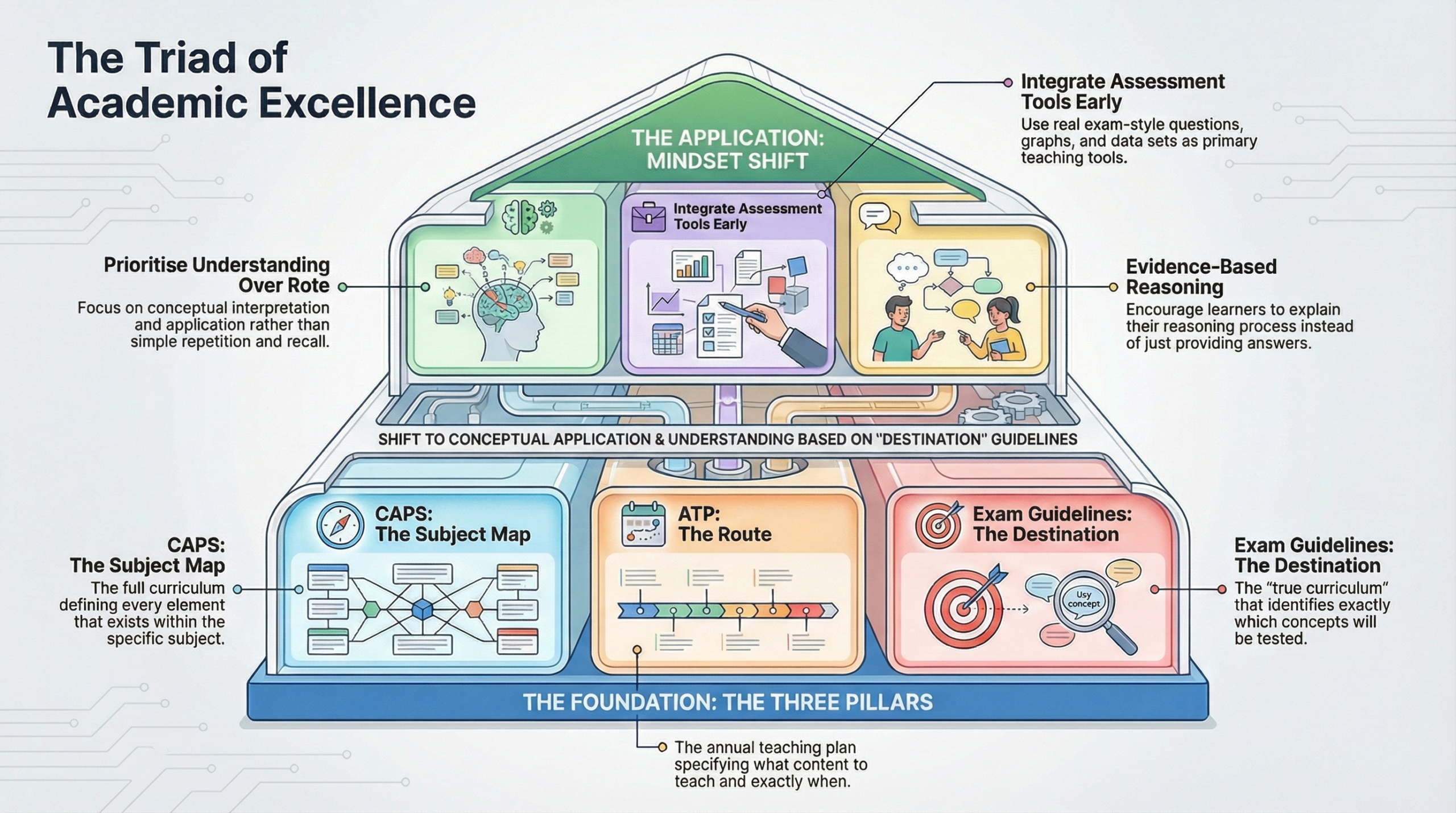 Infographic about 2025 Exam Guidelines Physical Sciences