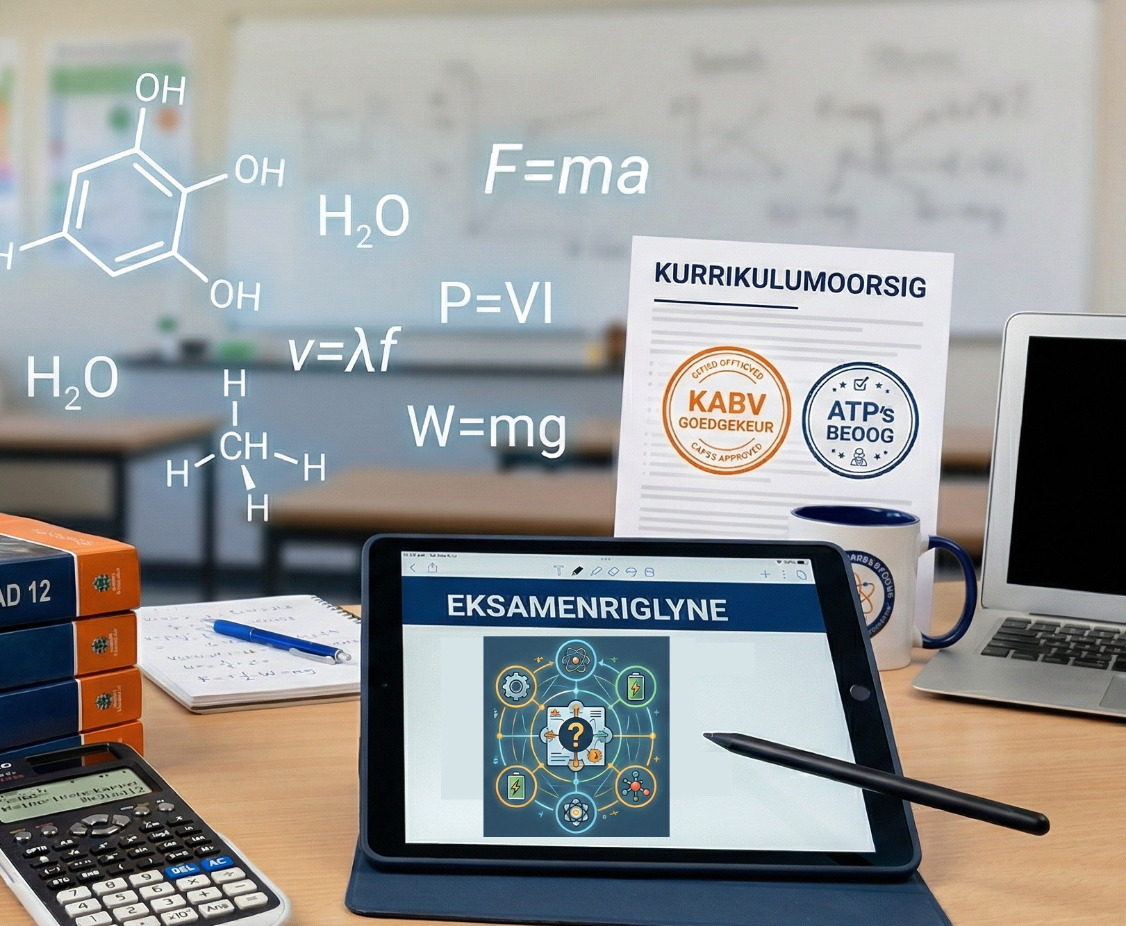 ATP’s en Eksamenriglyne 2025: Minder inhoud,dieper begrip in Fisiese Wetenskappe