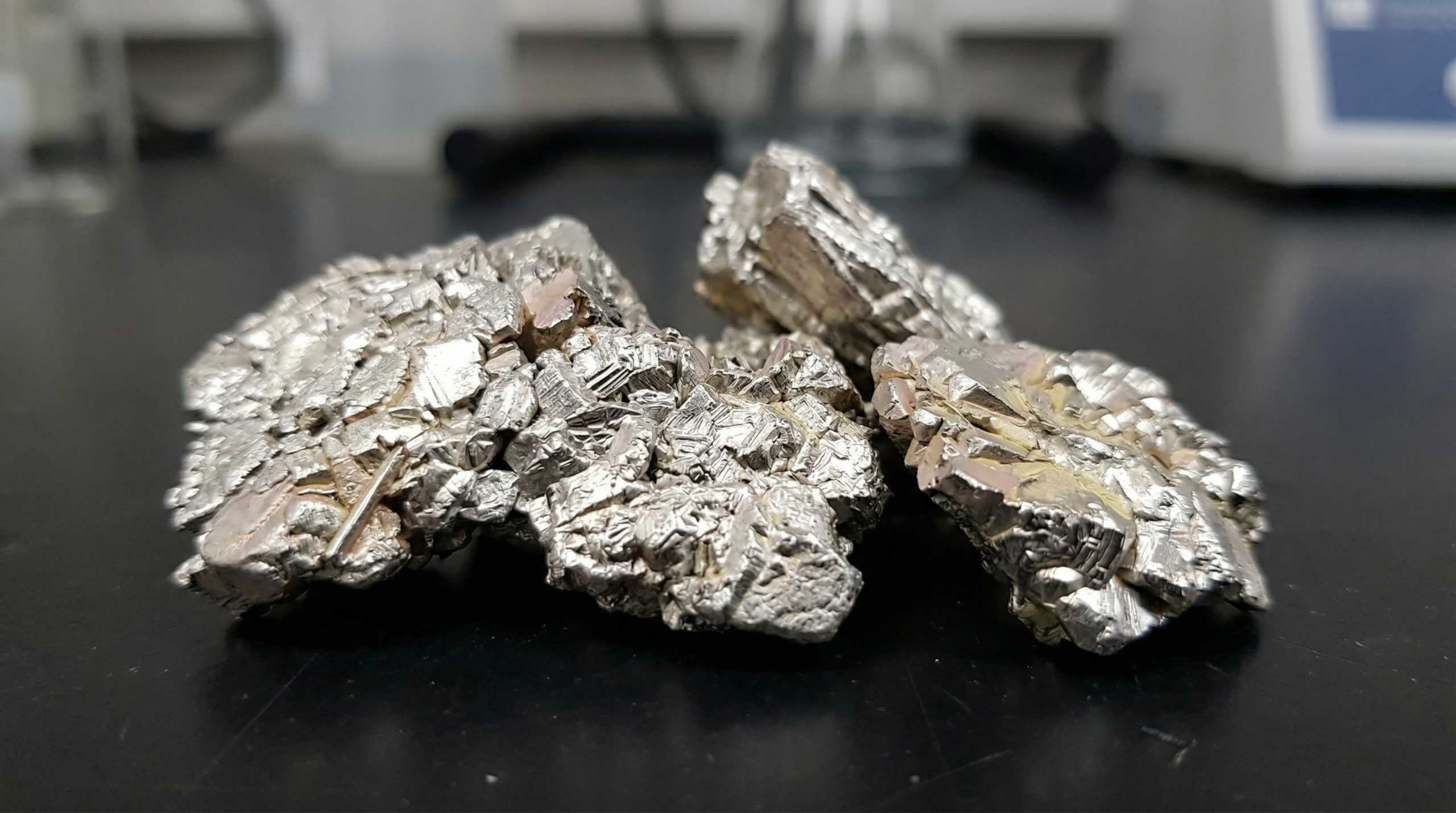 Image of scandium element of the Periodic Table in its natural form.