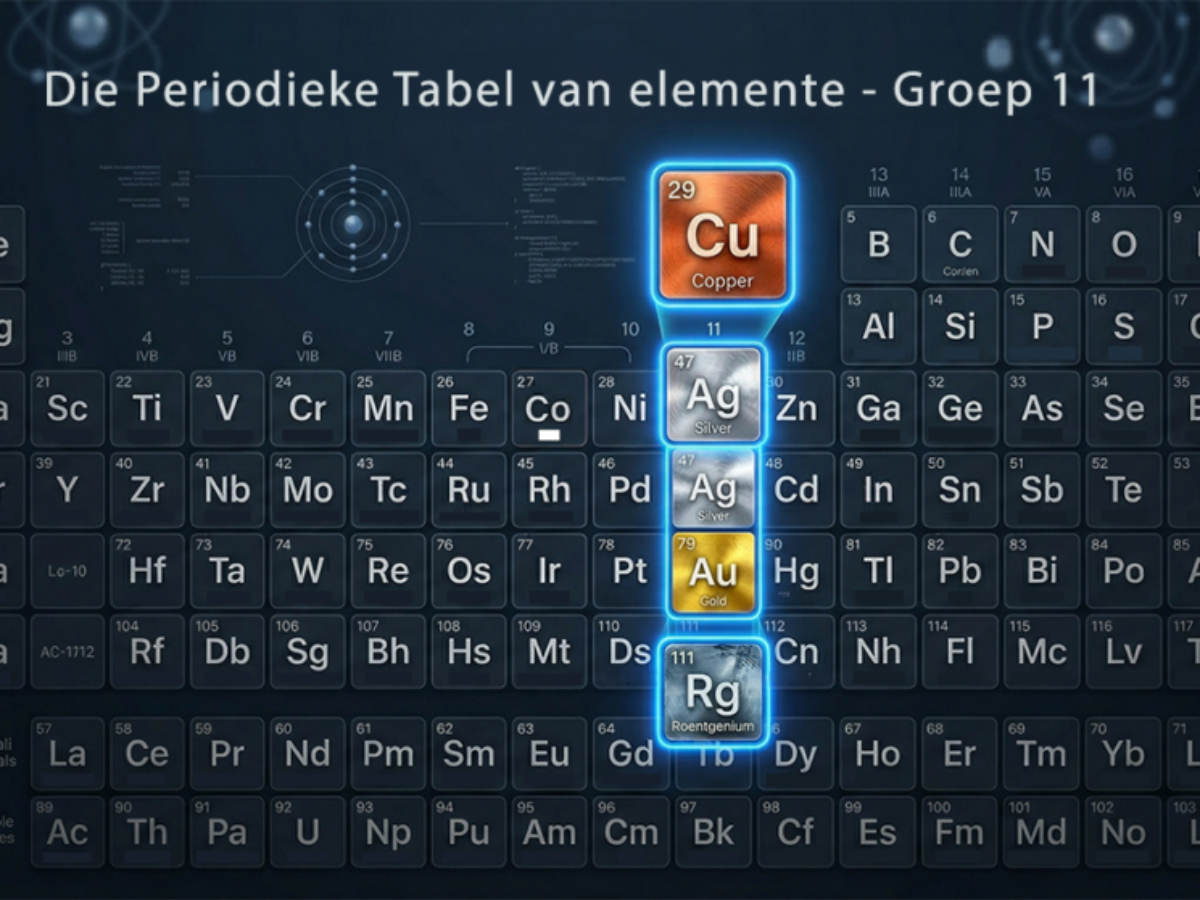 Verkenning van Groep 11 Periodieke Tabel elemente