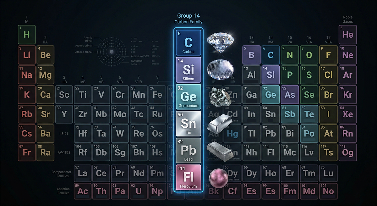 Group 14 Periodic Table: Exploring the carbon family